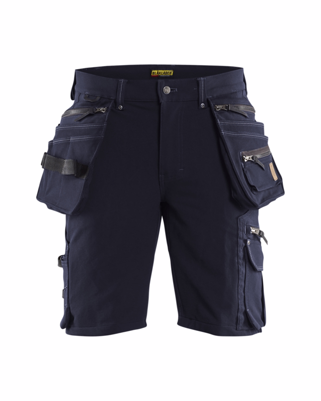 Arbejdsshorts 1988 mørk marineblå/sort, str. C44