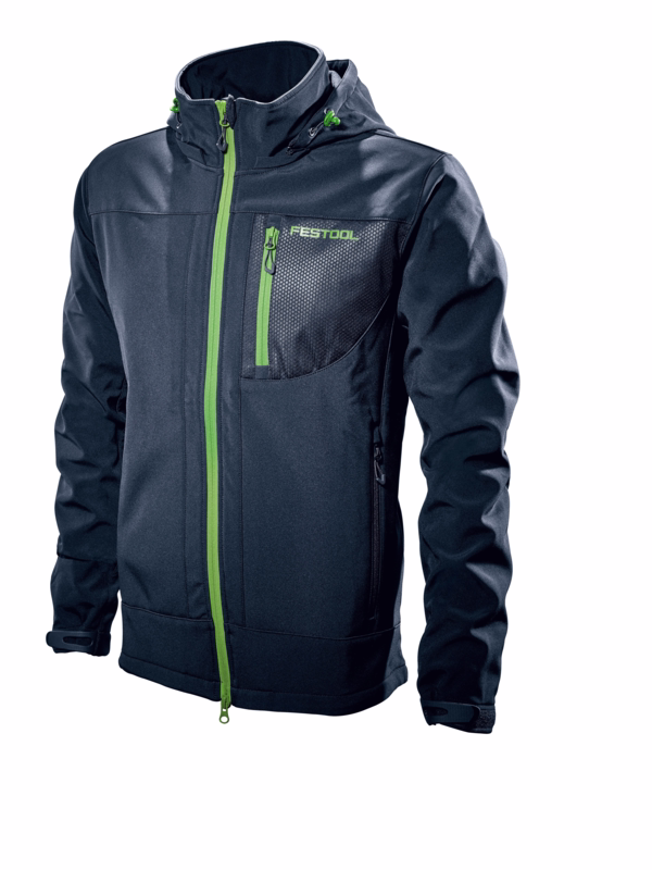 Softshell jakke herre mørkeblå, str. XXL