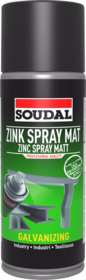 Soudal - Zinkspray mat 400 ml