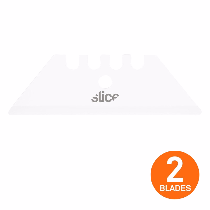 Knivblad Keramisk afrundet, á 2 stk