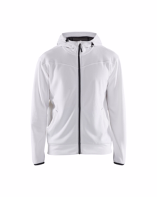 Blåkläder - Hættetrøje 3363 hvid/mørk grå