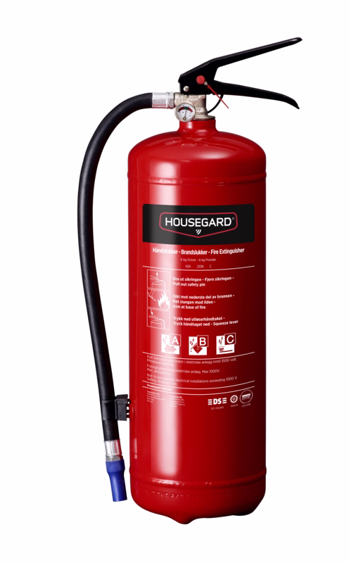 Pulverslukker 6 Kg