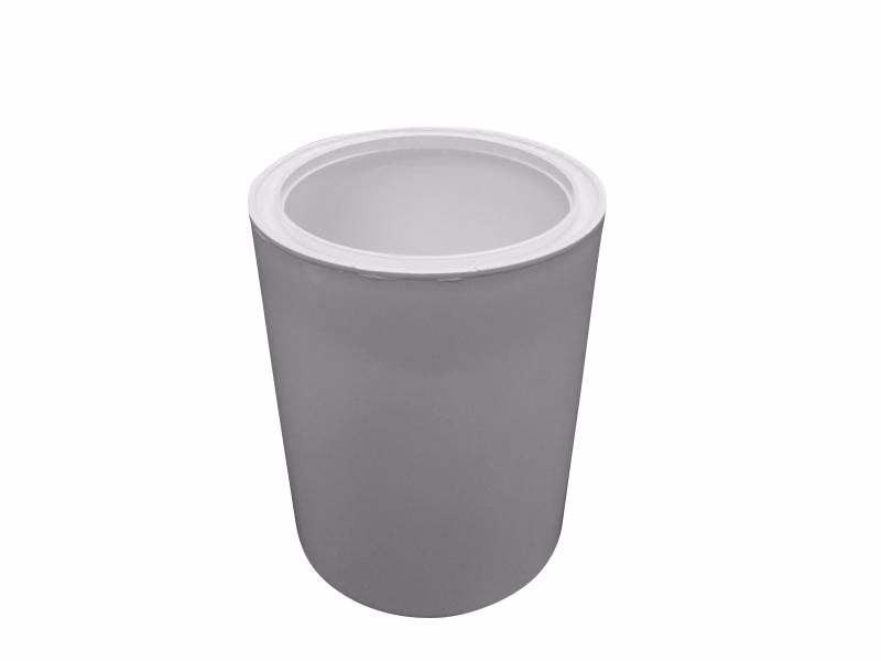 Spand Pii-108mm 1,1l. Hvid