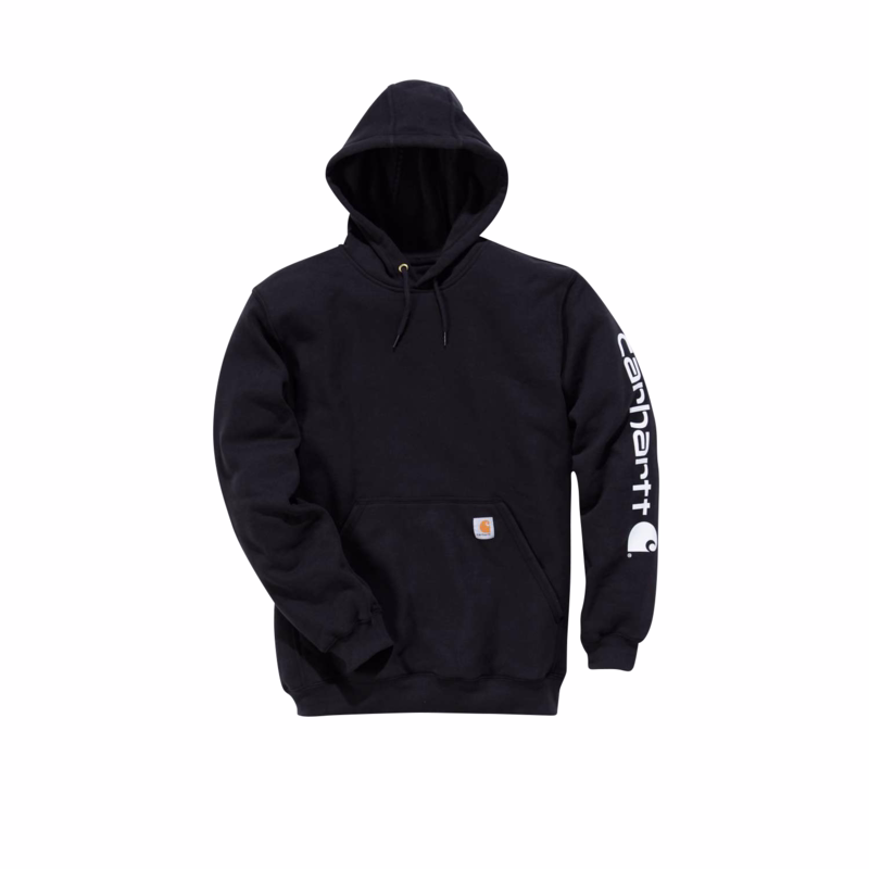 Sweatshirt K288 Sort Str. XL