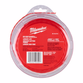 Milwaukee - Trimmertråd 2 mm x 45 m