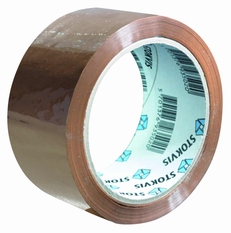 Pakketape brun 50mmx66m