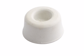 Habo - Anslagsdæmper hvid Ø20x10mm á 25 stk