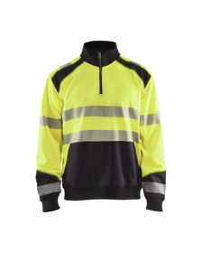 Blåkläder - Sweatshirt Hi-vis 3556 gul/sort