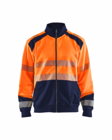 Blåkläder - Sweatshirt Hi-vis 3558 orange/marineblå