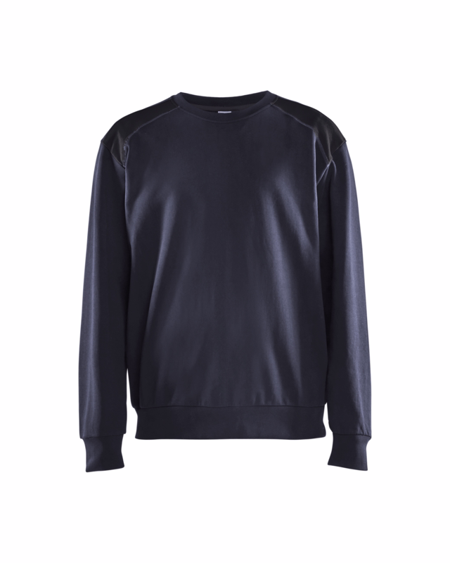 Sweatshirt 3580 mørk marineblå/sort, str. XL