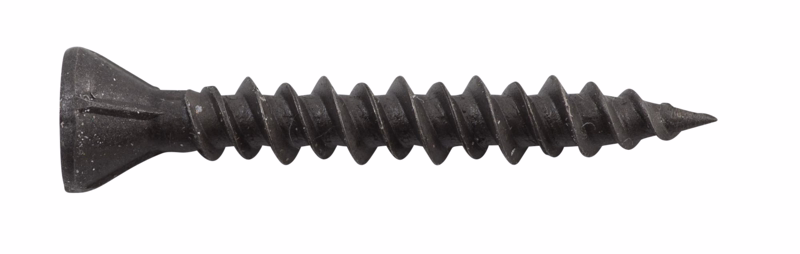 Gipsskrue t/træ, stål 3,9x40mm bånd sort, á 1000 stk
