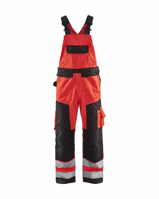 Overalls Hi-vis 2660 rød/sort, str. C146
