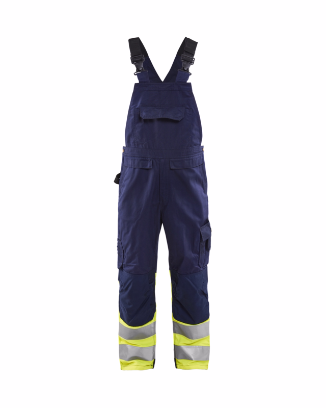Overalls Hi-vis 2662 marineblå/gul, str. D116