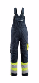 Mascot - Overall Hi-viz 15669 mørk marine/gul