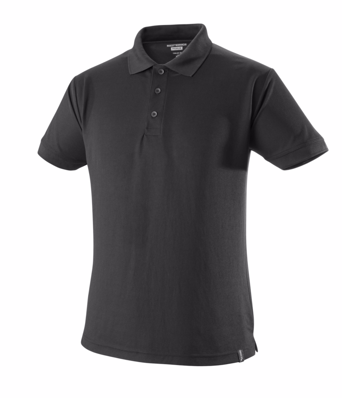Poloshirt 17083 sort, str. M