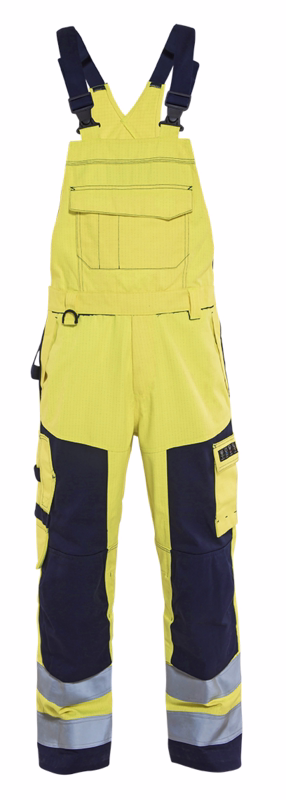 Overalls Hi-vis 2608 gul/marineblå, str. D108