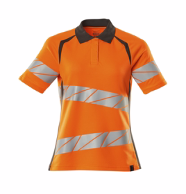 Mascot - Poloshirt Hi-vis Dame 19093 orange/mørk antracit