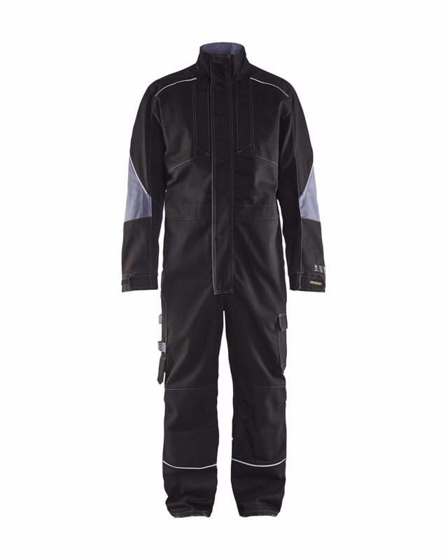 Kedeldragt 6061 sort/grå, str. C46