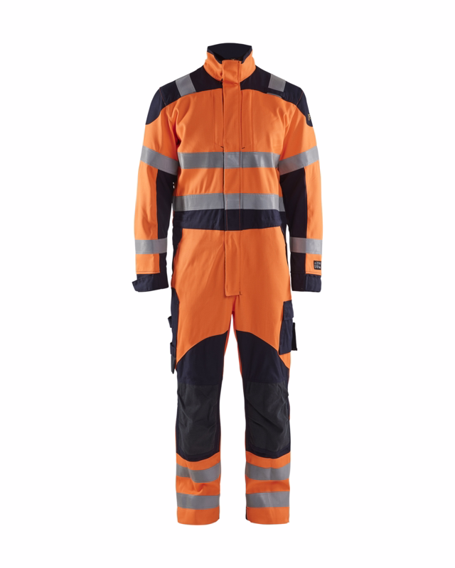 Kedeldragt Hi-vis 6089 orange/marineblå, str. C46