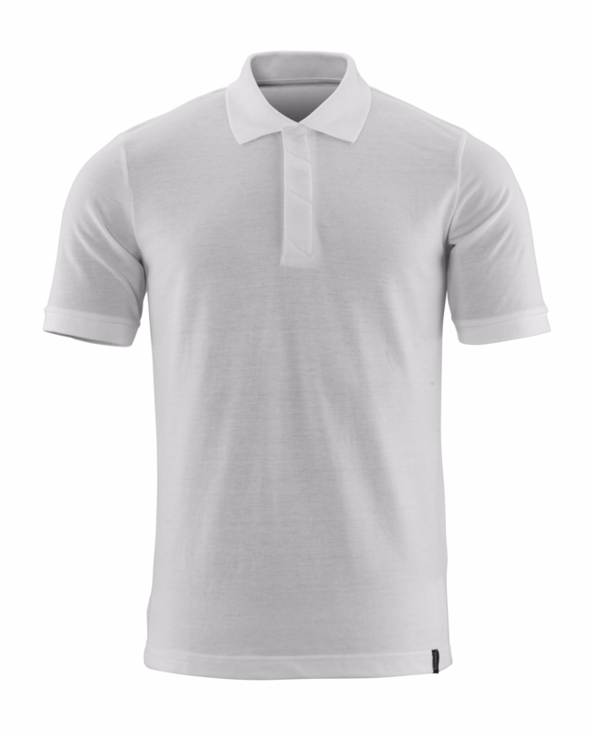 Poloshirt 20183 hvid, str. XL