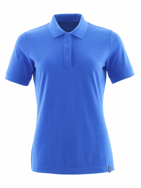 Poloshirt Dame 20193 azurblå, str. XS