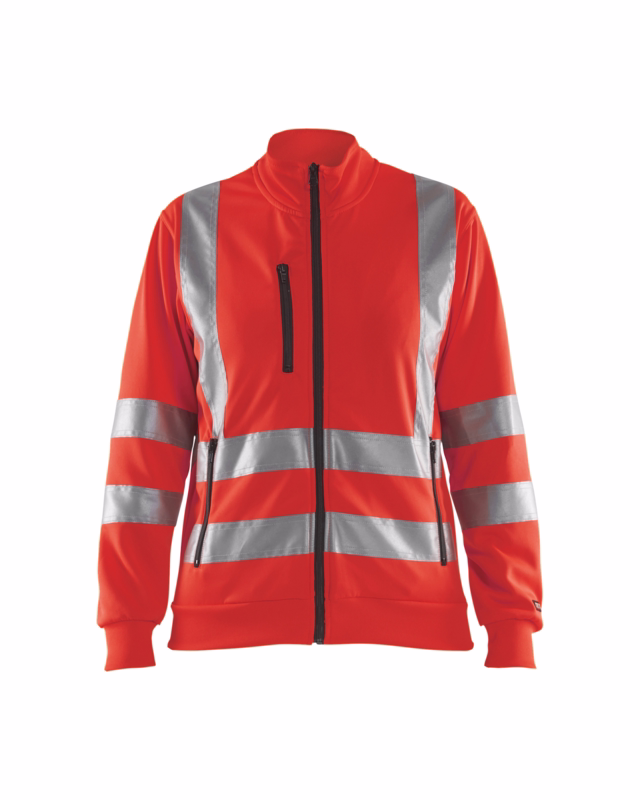 Sweatshirt Dame Hi-vis 3308 rød, str.3XL