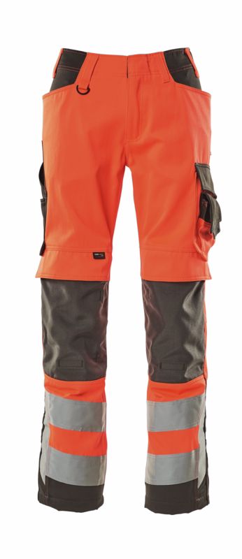 Arbejdsbuks Hi-vis 15579 rød/mørk antracit, str. 90C48