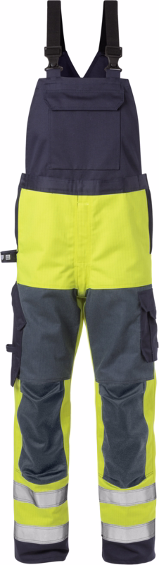 Overalls Hi-Vis 125943 Gul/marine, str. C146