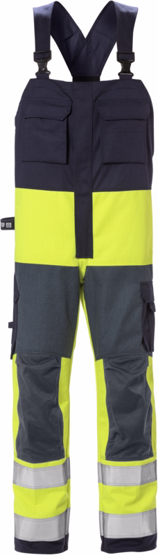 Overalls Hi-Vis 126510 Gul/marine, str. C62