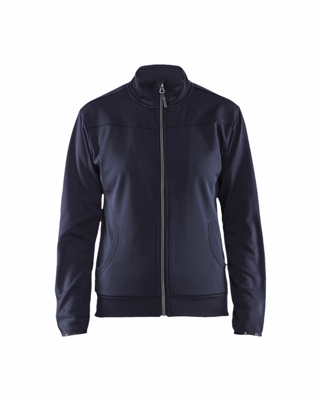 Sweatshirt Dame 3394 mørk marineblå/sort, str.2XL