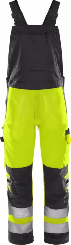 Overalls Hi-Vis 131985 gul/sort, str. C50