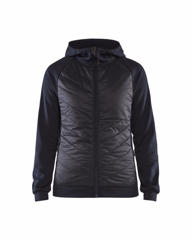Sweatshirt Dame 3464 mørk marineblå/sort, str.M