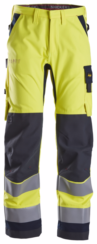 Arbejdsbuks 6360 Hi-vis gul/navy, str. 54