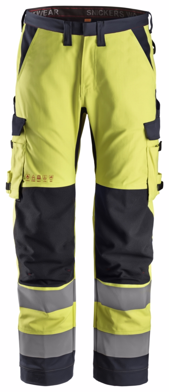 Arbejdsbuks 6361 Hi-vis gul/navy, str. 108