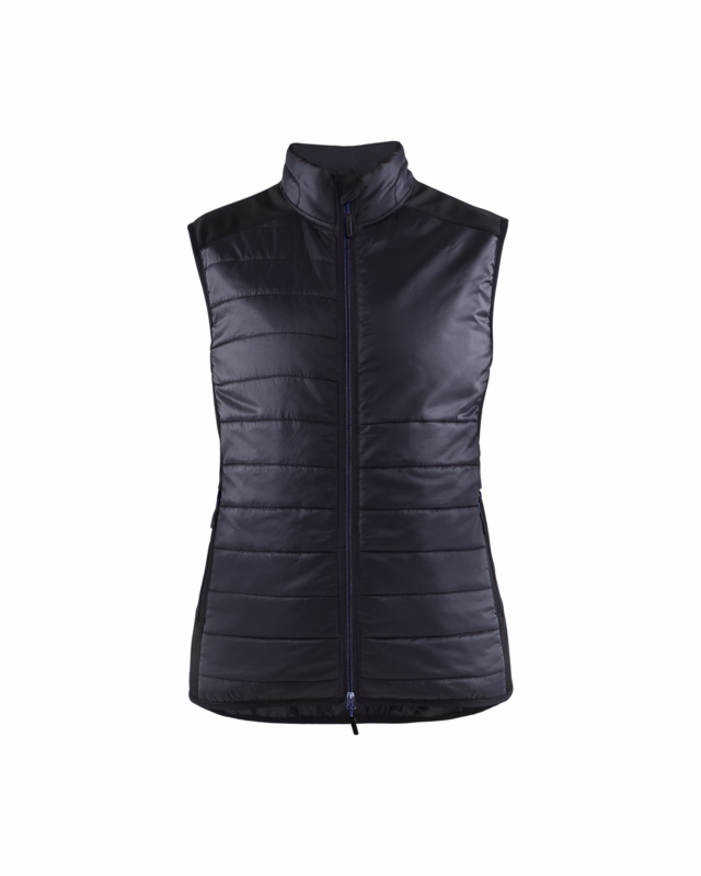 Vest Dame 3864 sort/mørk marineblå, str.XS