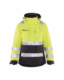 Blåkläder - Vinterjakke Dame Hi-vis 4872 gul/sort
