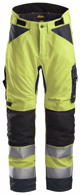 Vinterbuks 6639 lang Hi-vis gul/koksgrå, str. XS