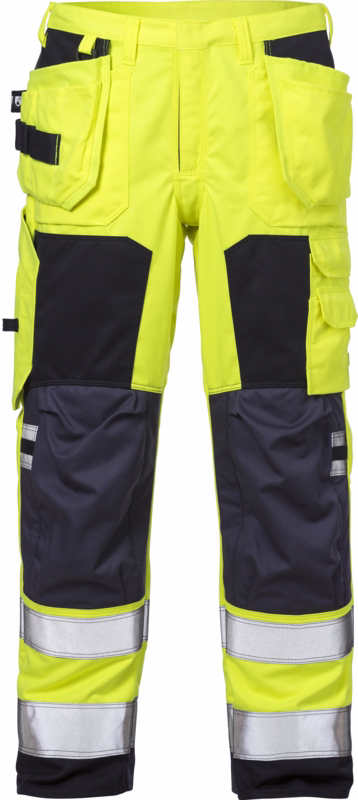 Arbejdsbuks Hi-Vis 109420 Gul/marine, str. D96