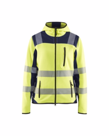 Blåkläder - Softshell jakke Dame Hi-vis 4967 gul/marineblå