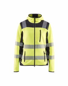 Blåkläder - Softshell jakke Dame Hi-vis 4967 gul/sort