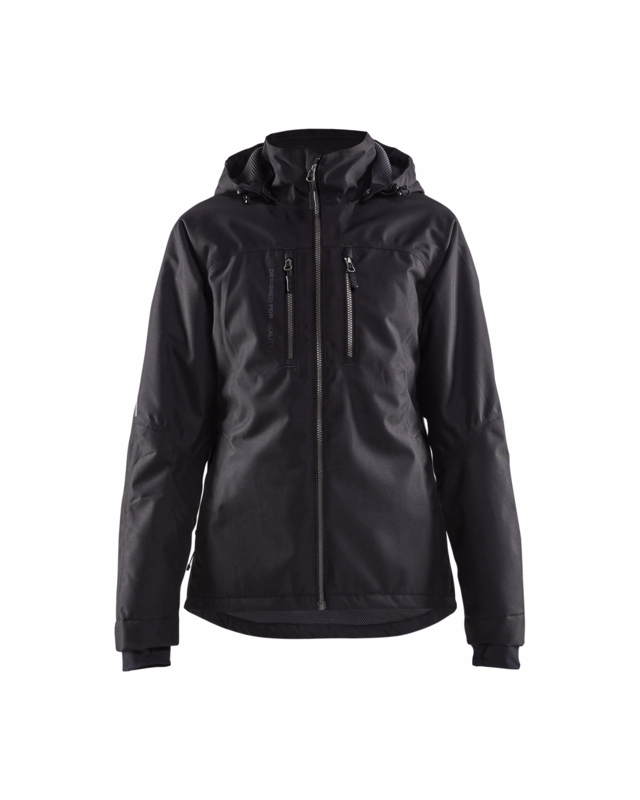 Vinterjakke Dame 4972 sort, str.XS