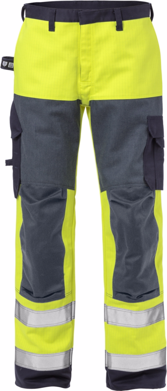 Arbejdsbuks Hi-Vis 125940 Gul/marine, str. D116