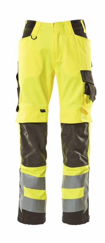 Arbejdsbuks Hi-vis 15579 gul/mørk antracit, str. 90C46