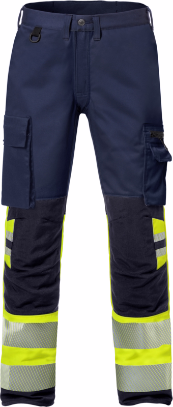Arbejdsbuks Hi-Vis 127731 Gul/marine, str. C56