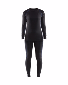 Blåkläder - Undertøjssæt Dame 7202 sort/koboltblå