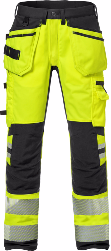 Arbejdsbuks Hi-Vis 127734 Gul/sort, str. C60