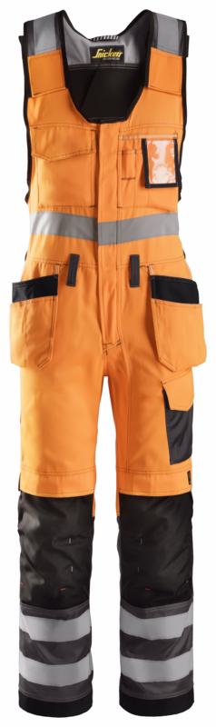 Helbuks 0213 Hi-vis orange/gråmeleret, str. 158