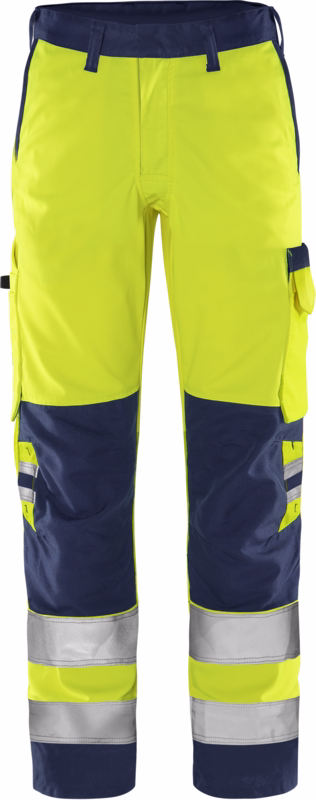 Arbejdsbuks Hi-Vis 131982 gul/marine, str. D88