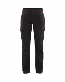 Blåkläder - Servicebuks Dame 7144 sort/rød