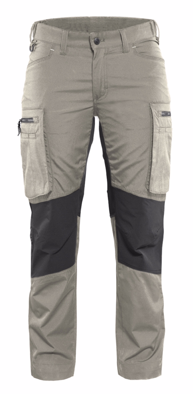 Servicebuks Dame 7159 sand/sort, str.C40